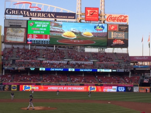 Great American Ball Park, on the Cincinnati riverfront, hosted the 2015 All-Star Baseball Game.
